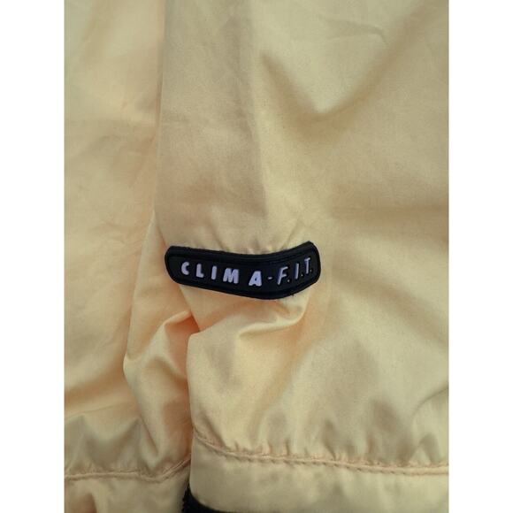 Vintage Nike Climafit Tech Jacket Men's XL Yellow Packable Hooded 90s - Picture 11 of 13